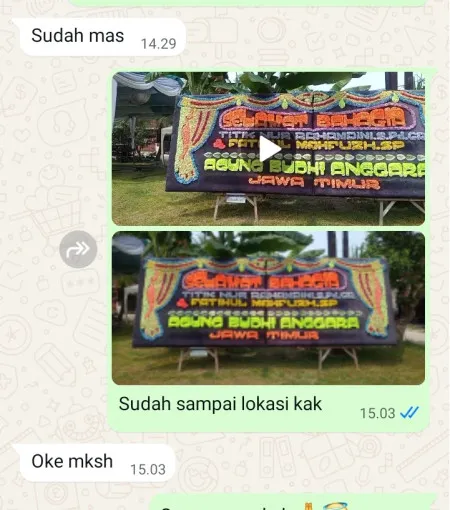 Pengiriman Papan Bunga Bojong Jaya