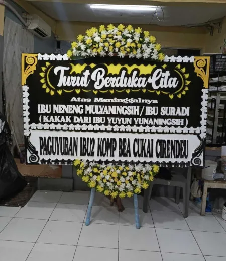 Papan Bunga Duka Bojong Jaya