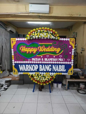 Papan Bunga di Bojong Jaya