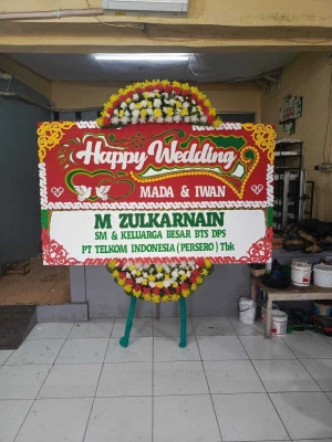 Papan Bunga di Bojong Jaya